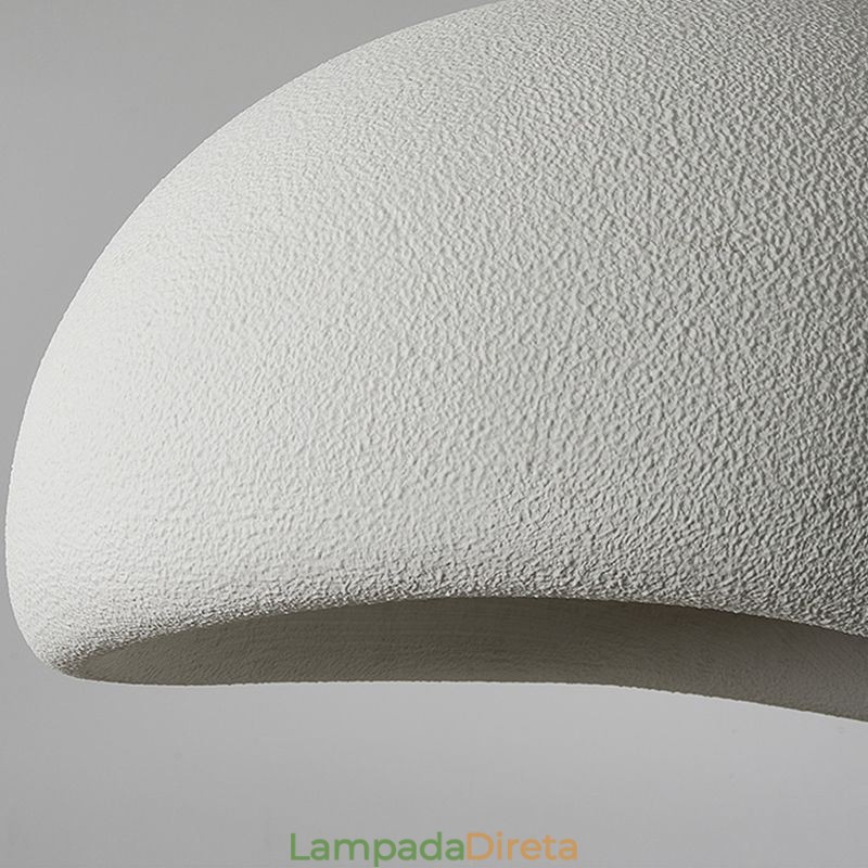 Luminária pendente de resina Luminária pendente minimalista