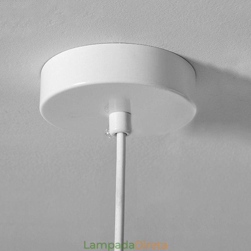 Luminária pendente de resina Luminária pendente minimalista