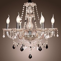 Lustre de Cristal Rústico Lodge Outros Vidros