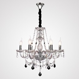Lustre de Cristal Rústico Lodge Outros Vidros