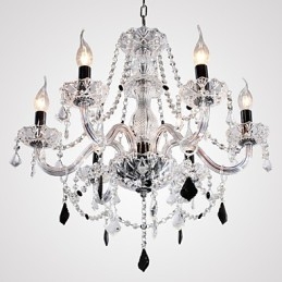 Lustre de Cristal Rústico Lodge Outros Vidros