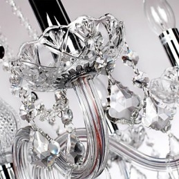 Lustre de Cristal Rústico Lodge Outros Vidros