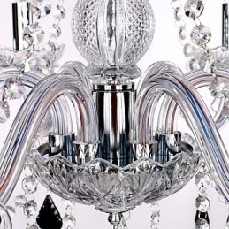 Lustre de Cristal Rústico Lodge Outros Vidros