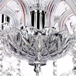 Lustre de Cristal Rústico Lodge Outros Vidros