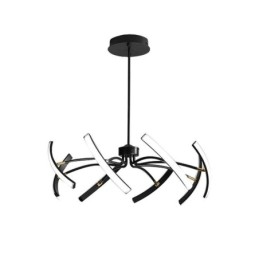 Luz pendente minimalista transformável luz de teto