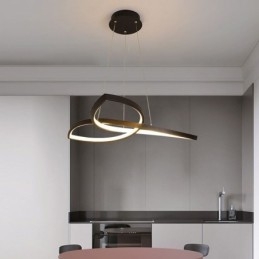 Luminária pendente minimalista Clover Ceiling Light