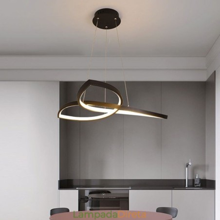 Luminária pendente minimalista Clover Ceiling Light Luminária pendente minimalista Clover Ceiling Light