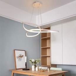 Luminária pendente minimalista Clover Ceiling Light