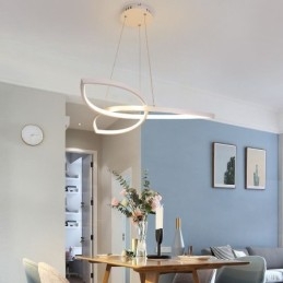 Luminária pendente minimalista Clover Ceiling Light