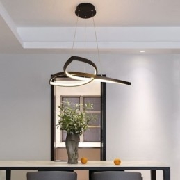 Luminária pendente minimalista Clover Ceiling Light