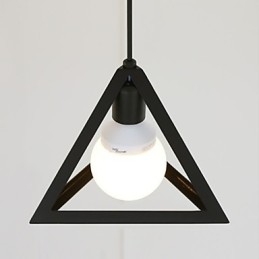 Lustre de metal com pintura estilo mini lanterna