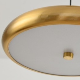 Luminária de teto com três cabeças, luminária pendente