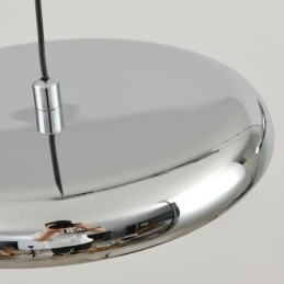 Luminária de teto com três cabeças, luminária pendente