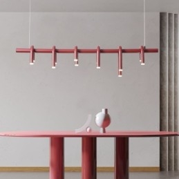Luminária pendente em forma de U Luminária pendente decorativa