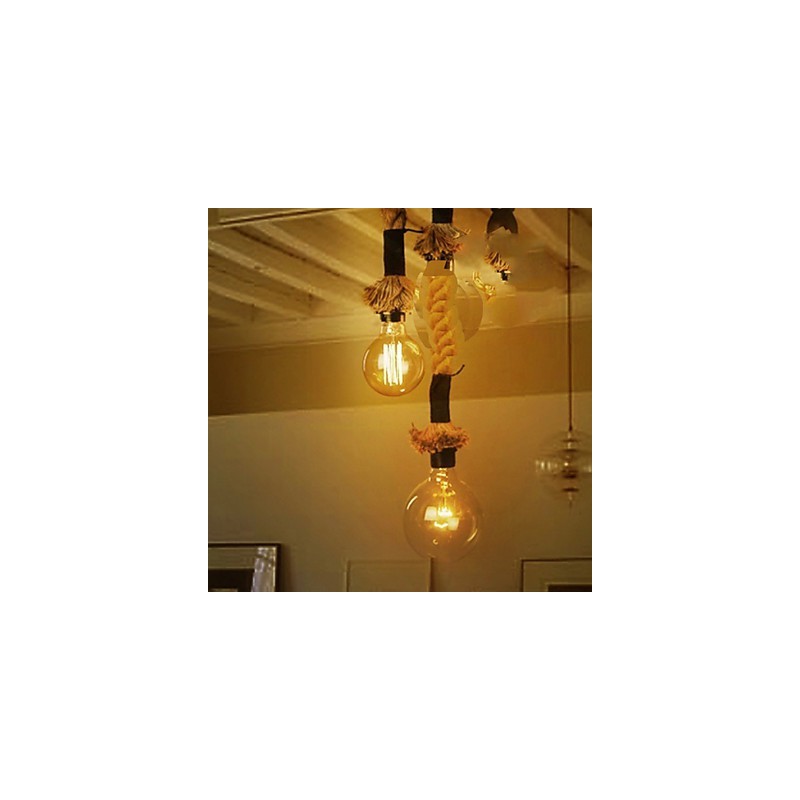 Lustre Tradicional Clássico Vidro
