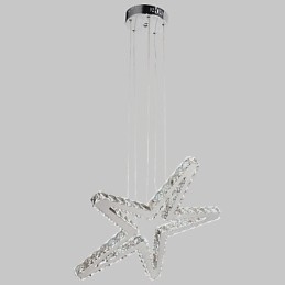 Lustre de metal cromado clássico tradicional