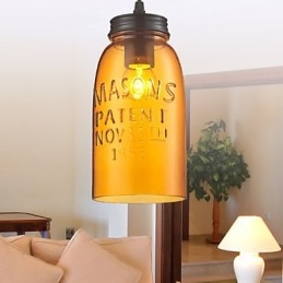 Pendente 1 Luz Estilo Itália Transparente Galvanoplastia
