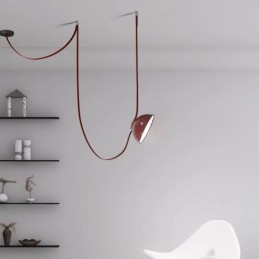 Luminária pendente de cinto estilo europeu simples wabi sabi luminária de teto de cinto