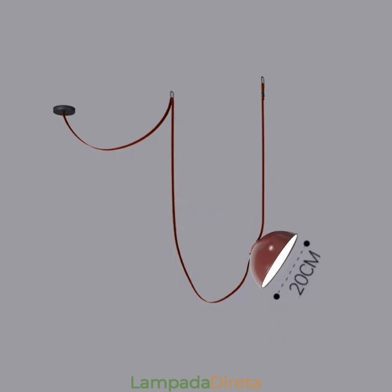 Luminária pendente de cinto estilo europeu simples wabi sabi luminária de teto de cinto