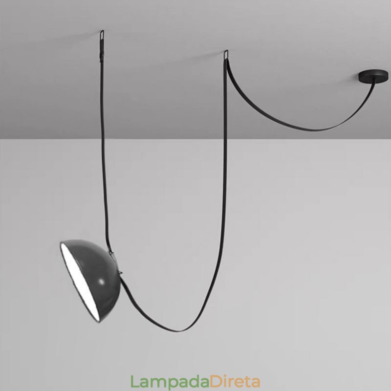 Luminária pendente de cinto estilo europeu simples wabi sabi luminária de teto de cinto