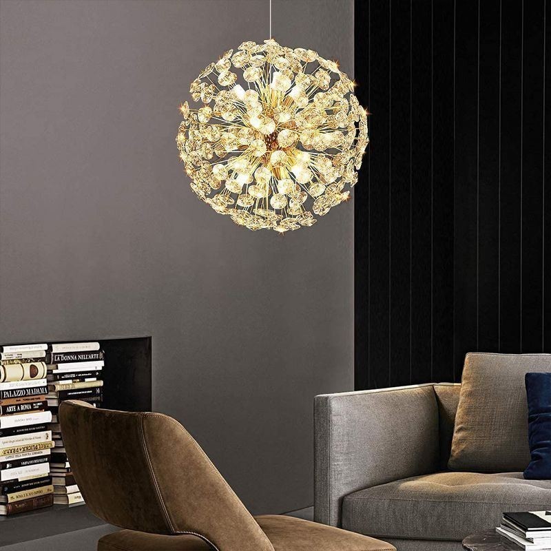 Luminária de teto moderna minimalista, ferro galvanizado, luminária pendente tipo girassol