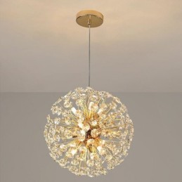 Luminária de teto moderna minimalista, ferro galvanizado, luminária pendente tipo girassol