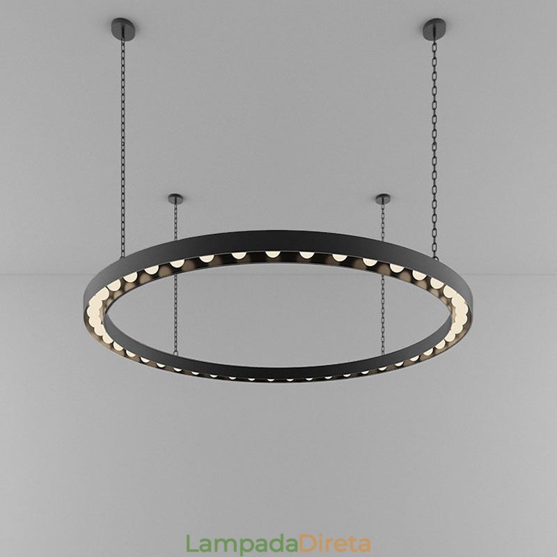 Luminária pendente americana retrô em ferro forjado decoração de teto