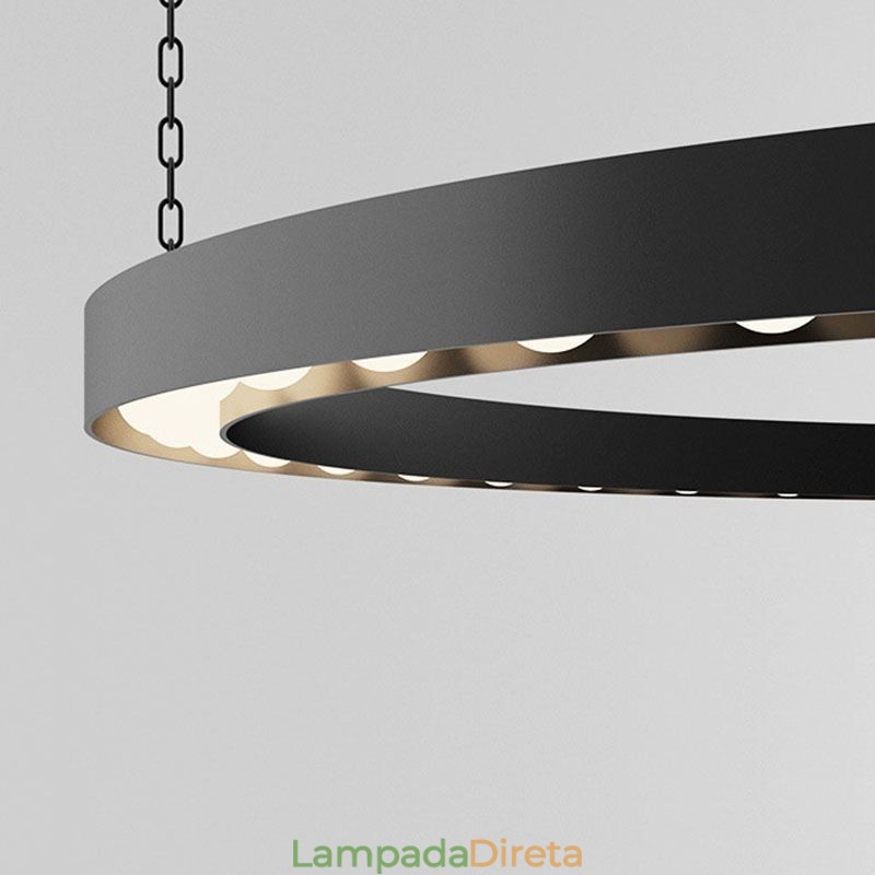Luminária pendente americana retrô em ferro forjado decoração de teto