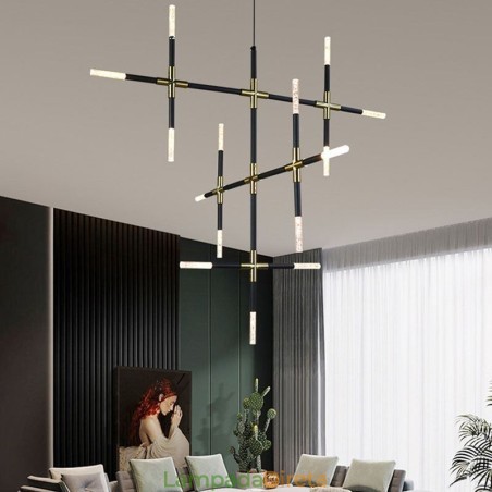 Luminária pendente Splicing Branco quente Luz de teto criativa DIY Lâmpada de combinação Luminária pendente Splicing Branco quente Luz de teto criativa DIY Lâmpada de combinação
