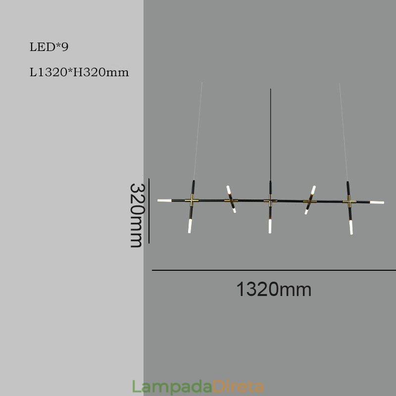 Luminária pendente simples, emenda criativa, luz de teto branca quente, lâmpada de combinação faça você mesmo