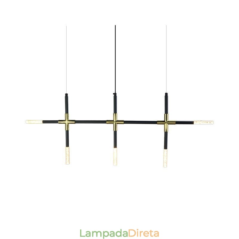 Luminária pendente simples, emenda criativa, luz de teto branca quente, lâmpada de combinação faça você mesmo