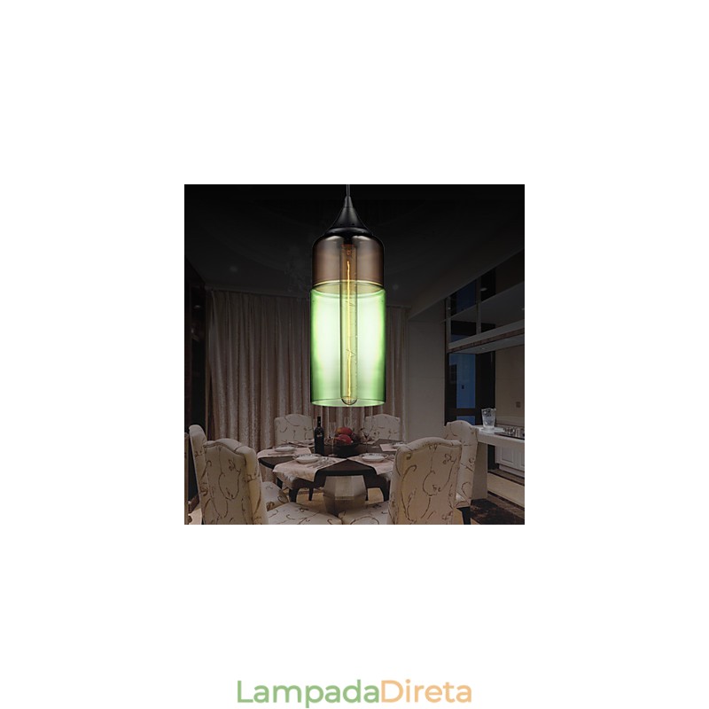 Lustre Mini Estilo Moderno Contemporâneo Metal