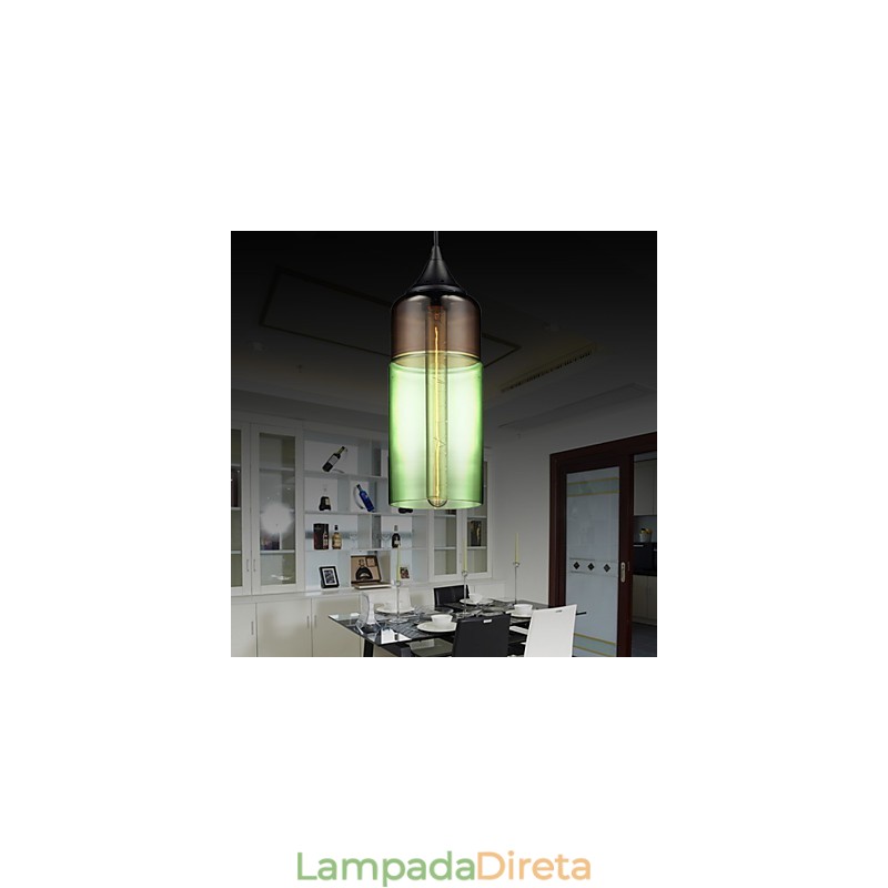 Lustre Mini Estilo Moderno Contemporâneo Metal
