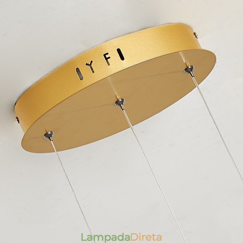 Luminária pendente minimalista em alumínio, arte em espiral minimalista, luminária de teto