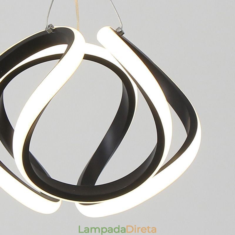 Luminária pendente de alumínio Art Small Pumpkin Ceiling Light