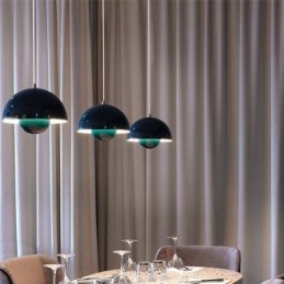 Luminária pendente moderna Macaron Luz decorativa suspensa