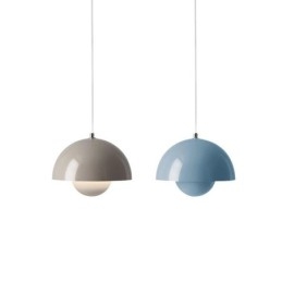 Luminária pendente moderna Macaron Luz decorativa suspensa