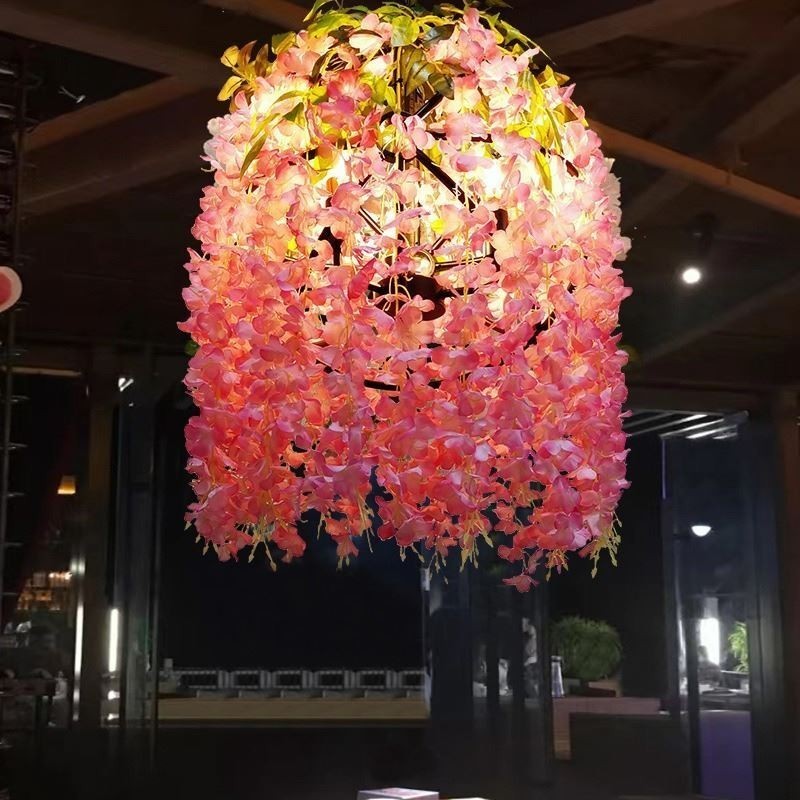 Planta moderna Luz Decorativa Estilo Industrial Lustre Loja Música