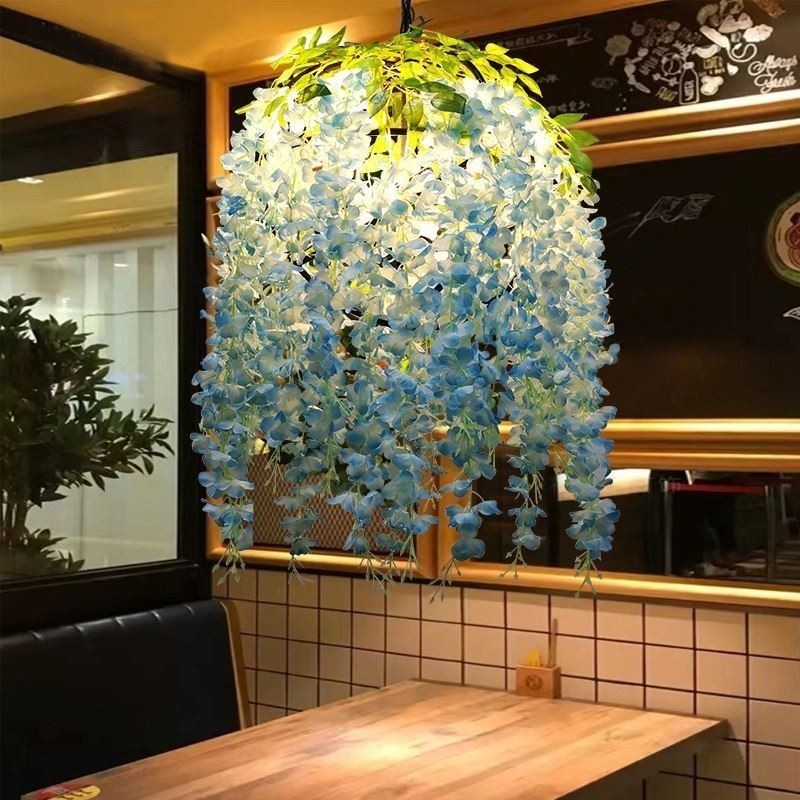 Planta moderna Luz Decorativa Estilo Industrial Lustre Loja Música
