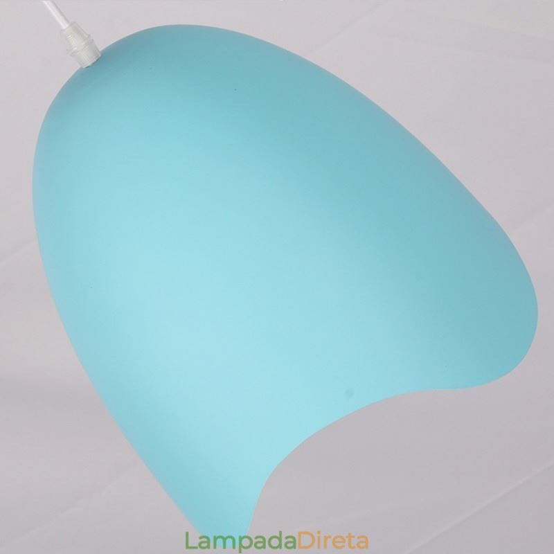 Luminária pendente criativa Macaron Luminária pendente de cabeça única