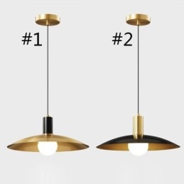 Luminárias pendentes modernas e simples
