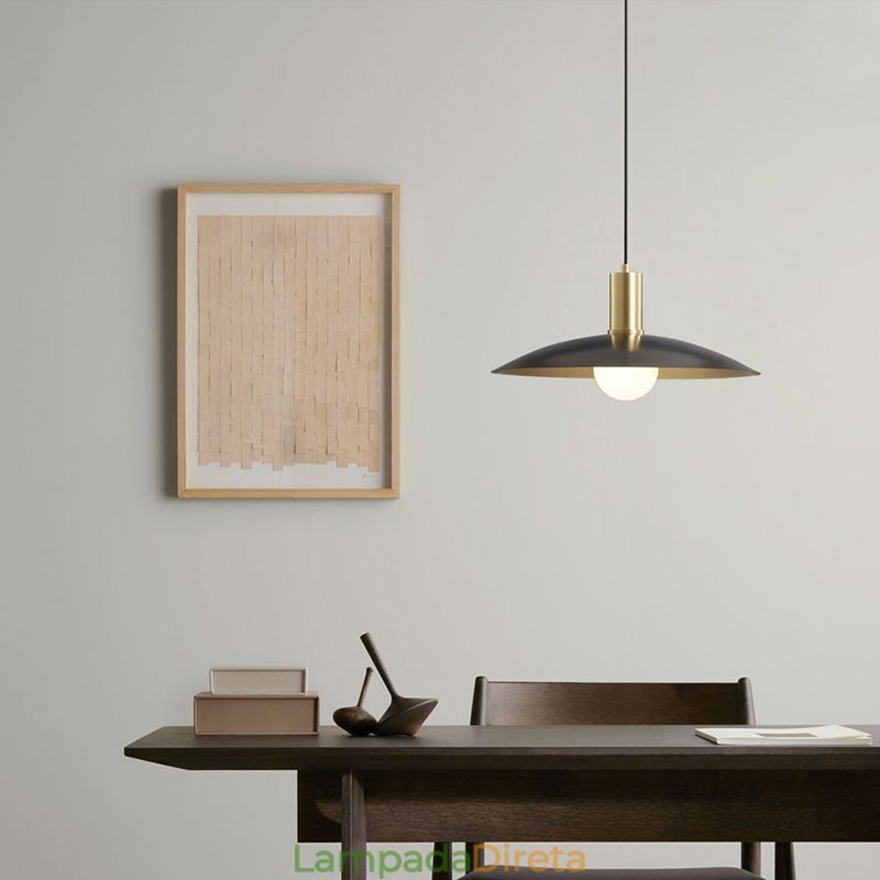 Luminárias pendentes modernas e simples