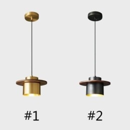 Luminária pendente moderna, uma luz, luminária pendente de latão, ilha de iluminação