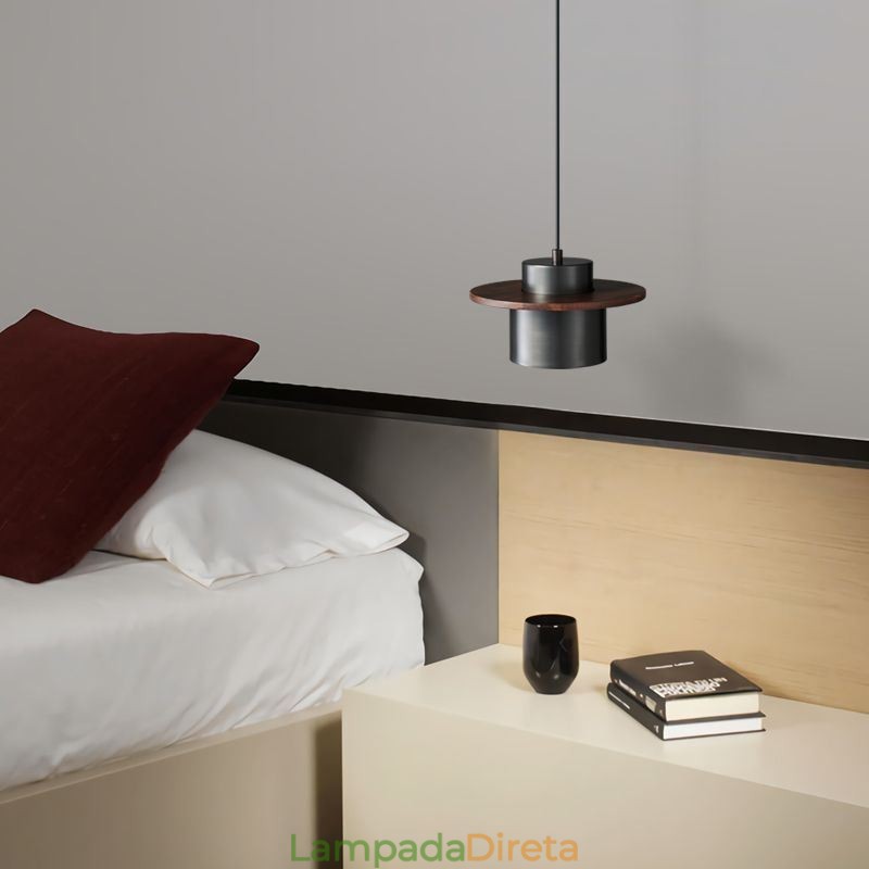 Luminária pendente moderna, uma luz, luminária pendente de latão, ilha de iluminação