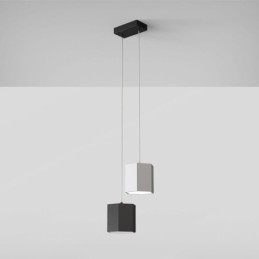 Luminária pendente hexagonal moderna, luminária suspensa simples