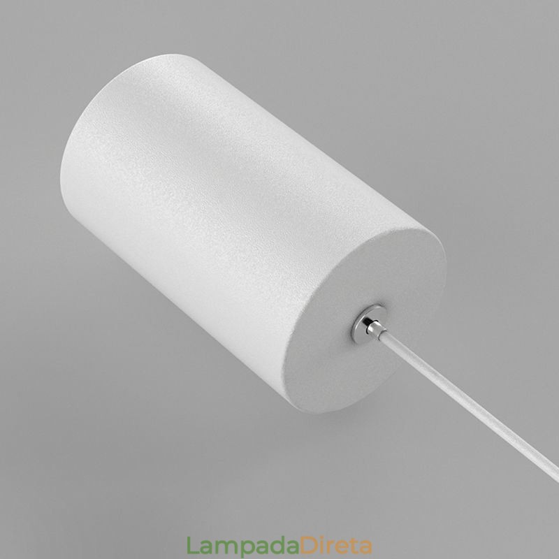 Luminária pendente moderna, minimalista, oval, pendente