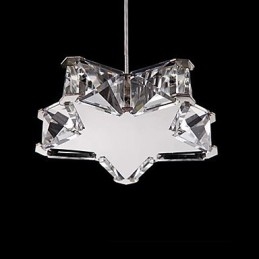 Lustre 1 Luz Simples Moderno Artístico Pendente Luz