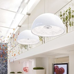 Luminárias pendentes semicirculares Nordic Minimalist Pendant Light Café