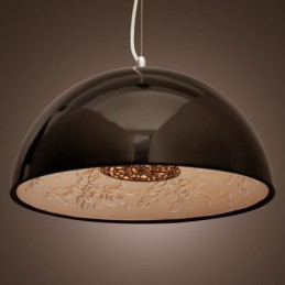 Luminárias pendentes semicirculares Nordic Minimalist Pendant Light Café