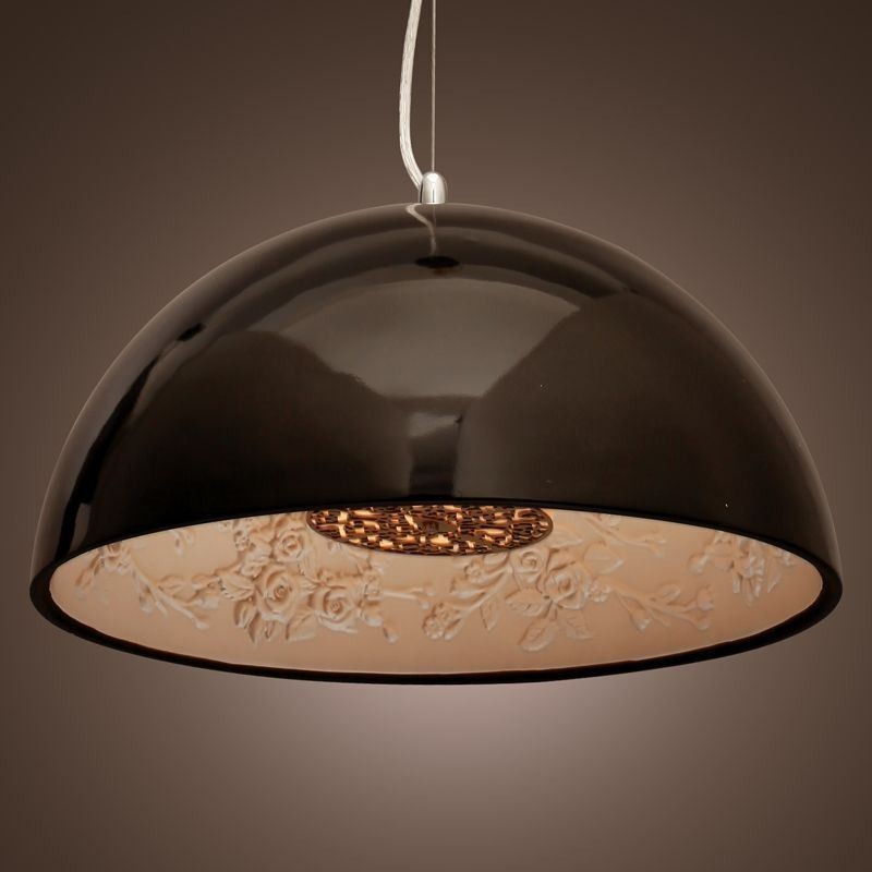 Luminárias pendentes semicirculares Nordic Minimalist Pendant Light Café